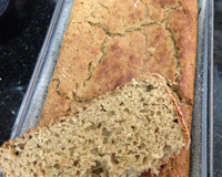 Pão sem glúten com farinha de arroz