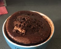 Bolo de caneca sem fermento