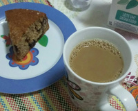 Bolo de banana integral