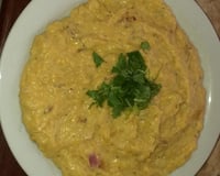 Purê de banana da terra