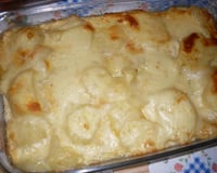 Batata gratinada