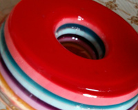 Gelatina Colorida em camadas