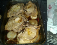 Bisteca de forno ao molho shoyu