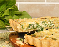 Quiche de espinafre