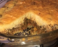 Torta fácil de carne moída