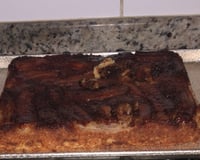 Torta de banana caramelada fácil