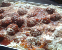 Almôndegas com bacon