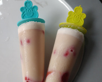 Picolé cremoso de frutas