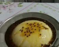 Flan de maracujá