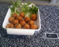 Bolinho de bacalhau com mandioca