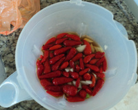 Molho de pimenta caseiro