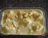 Falso souflé de couve-flor