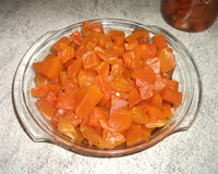 Doce de abóbora em calda