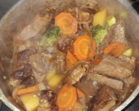 Picadinho de carne com legumes