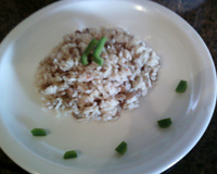 Arroz com lentilha