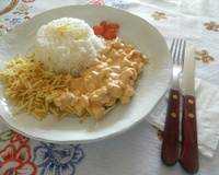 Estrogonofe de frango da mamãe