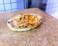 Pirarucu seco ao forno