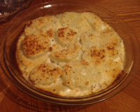 Batata gratinada simples