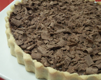 Torta cremosa de chocolate