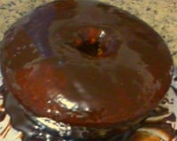 Bolo de chocolate de liquidificador