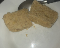 Bolo fit de banana na caneca 