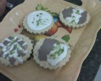 Tortinhas de brigadeiro com creme de limão