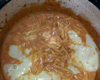 Macarrão com carne moída