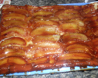 Bolo de banana caramelada