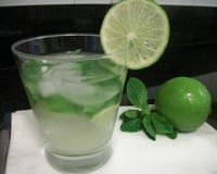 Caipirinha com Hortelã