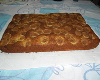 Bolo de banana com linhaça