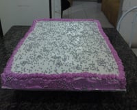 Torta de biscoito com morango