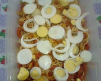 Macarrão com salsicha