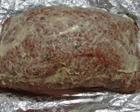 Rocambole de carne moída