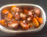 Brinholas africanas de banana