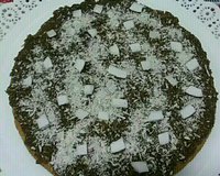 Bolo de milho com coco e aveia