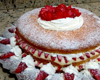 Bolo Pelado (Naked cake)