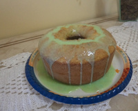 Bolo de gelatina de limão