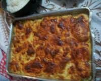 Batata  gratinada