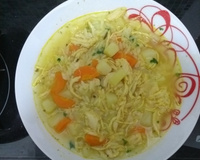 Canja de galinha rápida