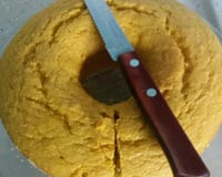 Bolo de milho sem leite com óleo de girassol