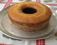 Bolo de milharina simples e fácil