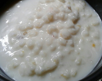 Mungunzá (mingau de milho branco para canjica)