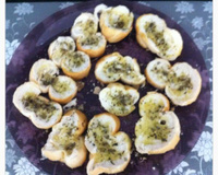 Torrada rápida e simples de microondas