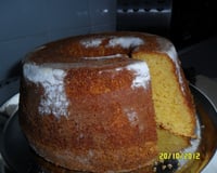 Bolo de farinha de milho delícia