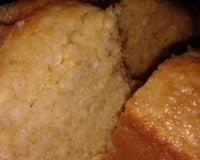 Bolo de vitamilho com coco