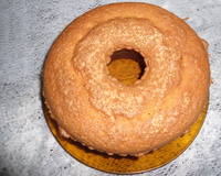 Bolo de refrigerante de laranja