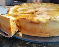 Empadão de frango com catupiry