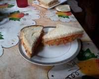 Sanduíche natural de salsicha