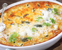 "Leva 5 minutos para fazer, mas o resultado é delicioso!": nutricionista ensina sua receita de clafoutis de abobrinha, uma versão salgada da clássica sobremesa francesa