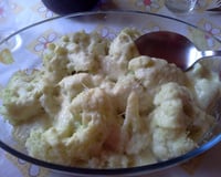 Couve-flor ao creme branco